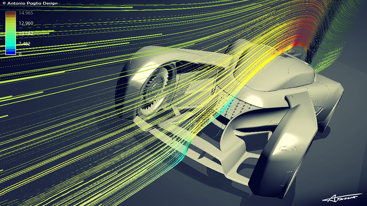 V series，Super electric sports car，conceptual design，